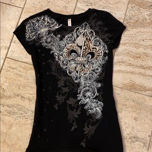 Embellished t shirt